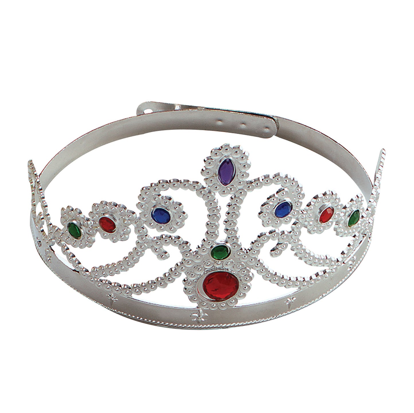 Bristol Novelty Queens Crown, Silver, One Size