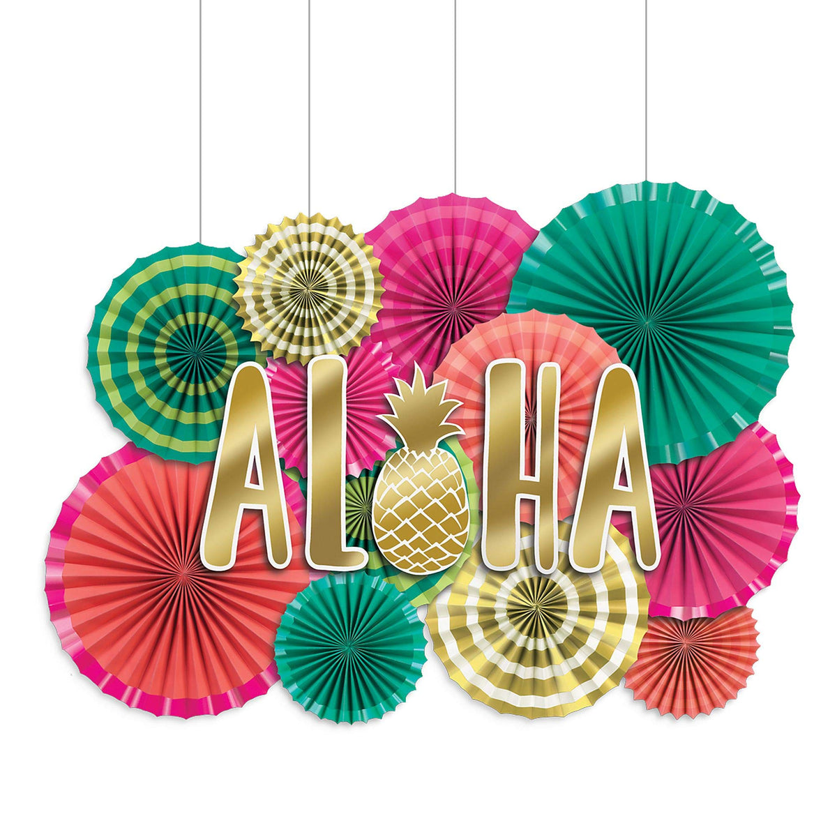 amscan - Aloha Decoration Kit (22 pc)