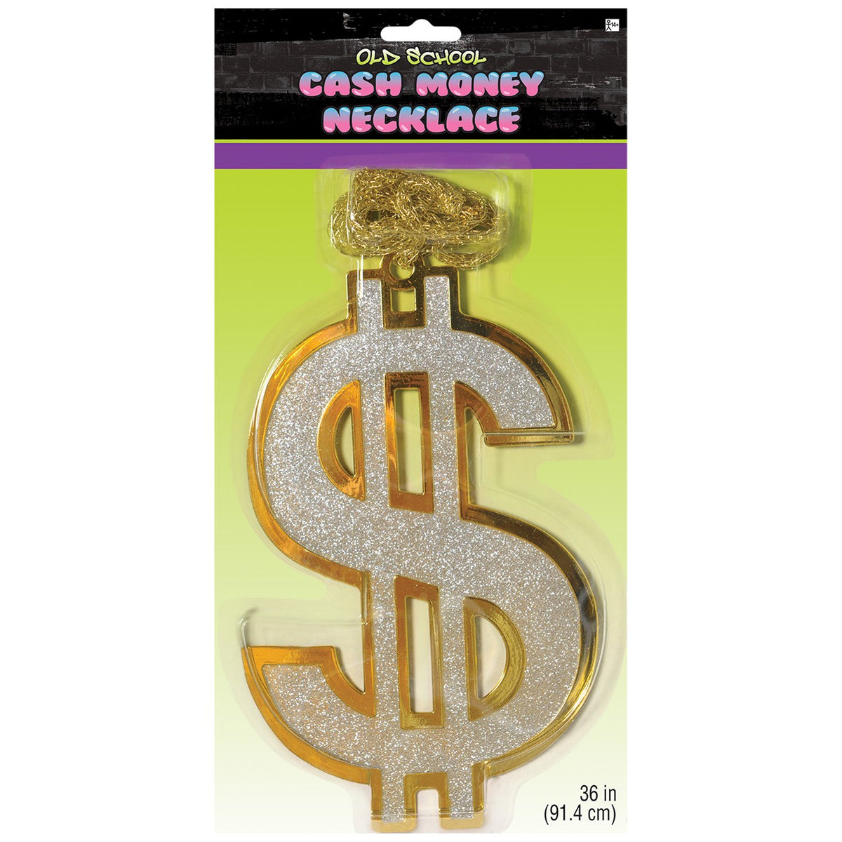 Hip Hop Cash Money Necklace