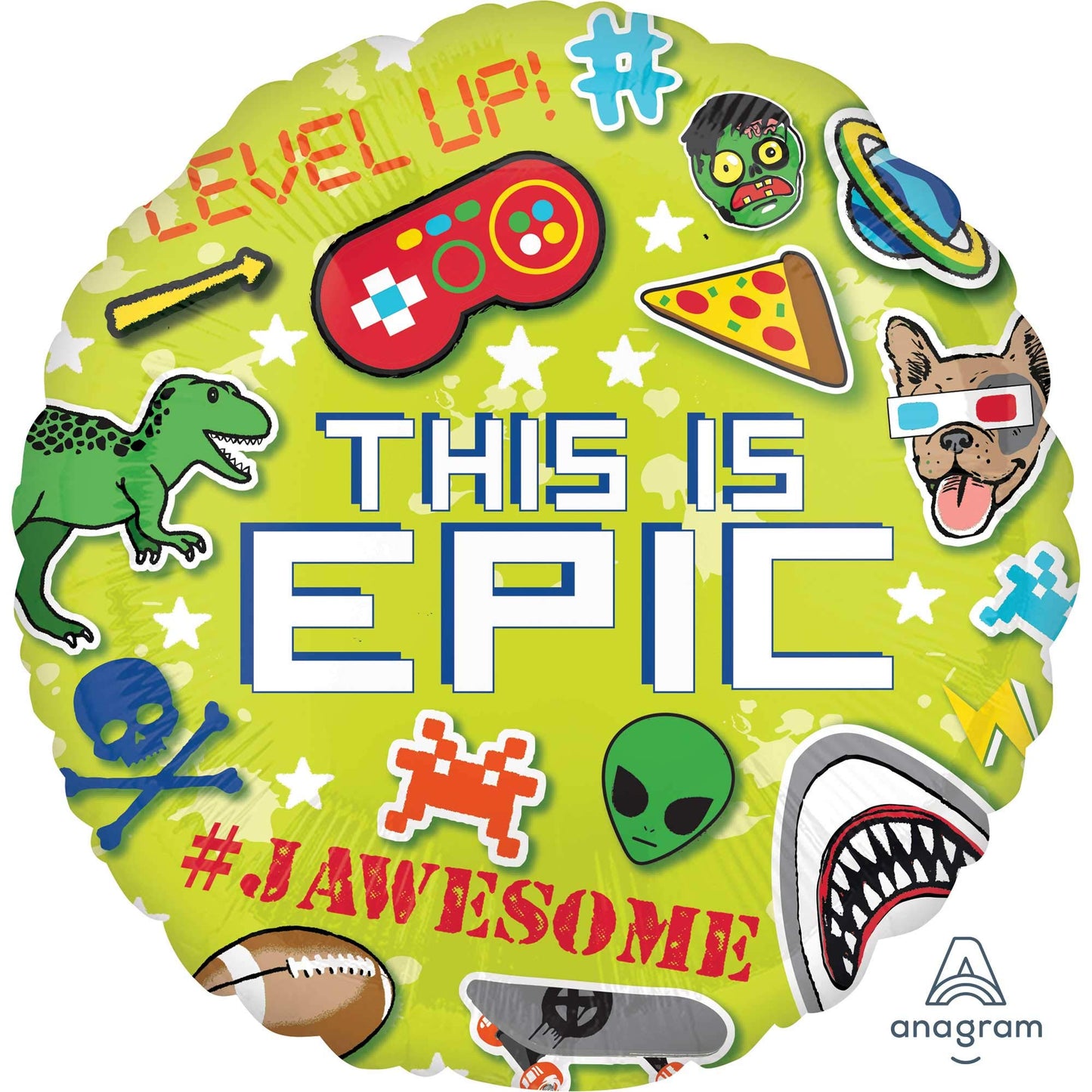 Epic Party This is Epic Standard Foil Balloons S40