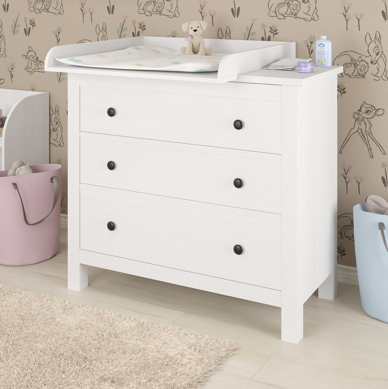 Shefa 800 Dresser Baby Changing Top (Top Only) White (1 box)