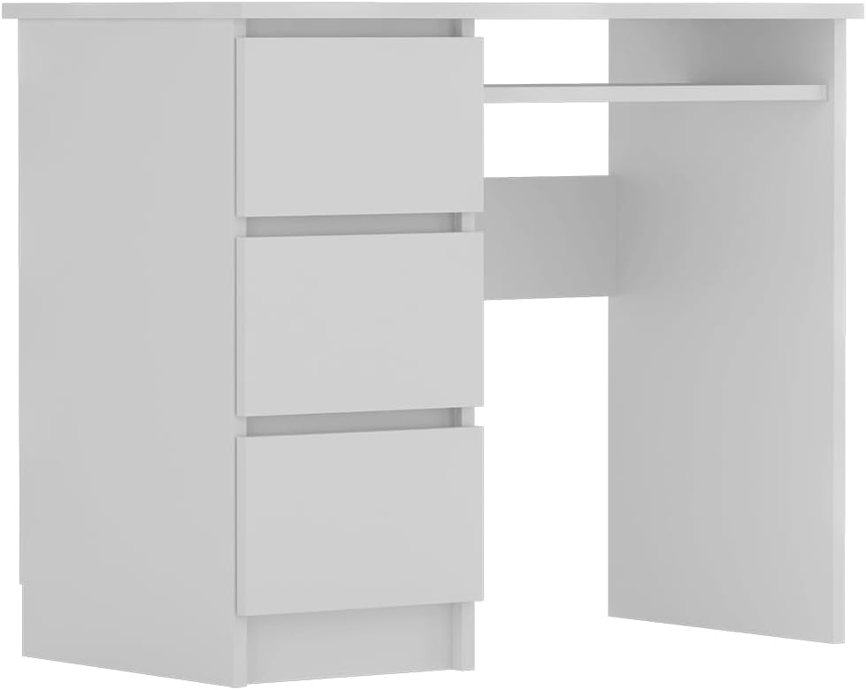 Shefa Line Computer Desk Cina White (1 box)