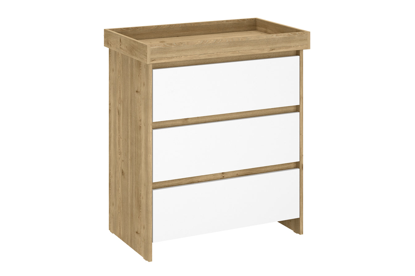 Shefa 880 Kids Changing Unit Cremona Oak White (2 Boxes)