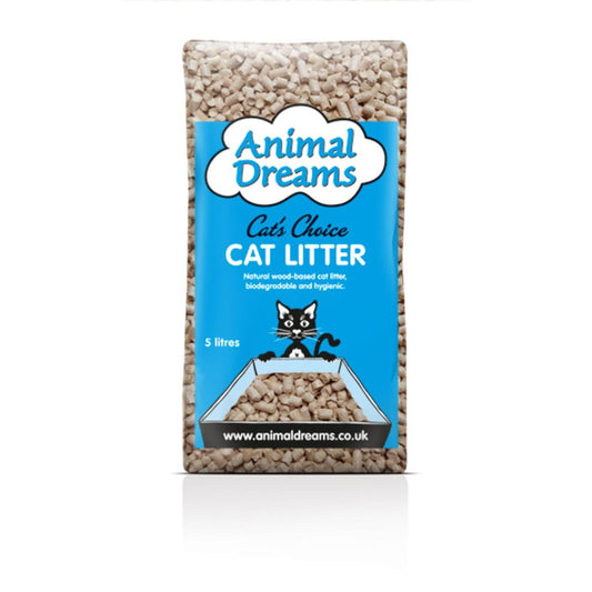 A/DREAMS WOOD CAT LITTER - 5LTR
