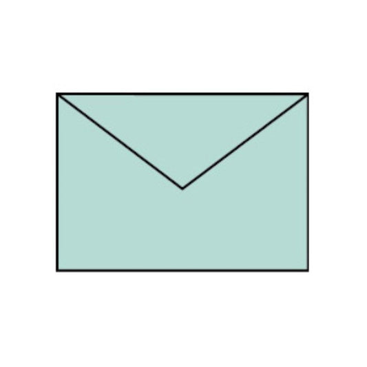 C6 Paperado Envelopes Pack of 5 Tiffany Blue