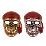 Plastic Pirate Skull Mask