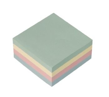 Q-Connect Quick Note Cube 76 x 76mm Pastel KF01347