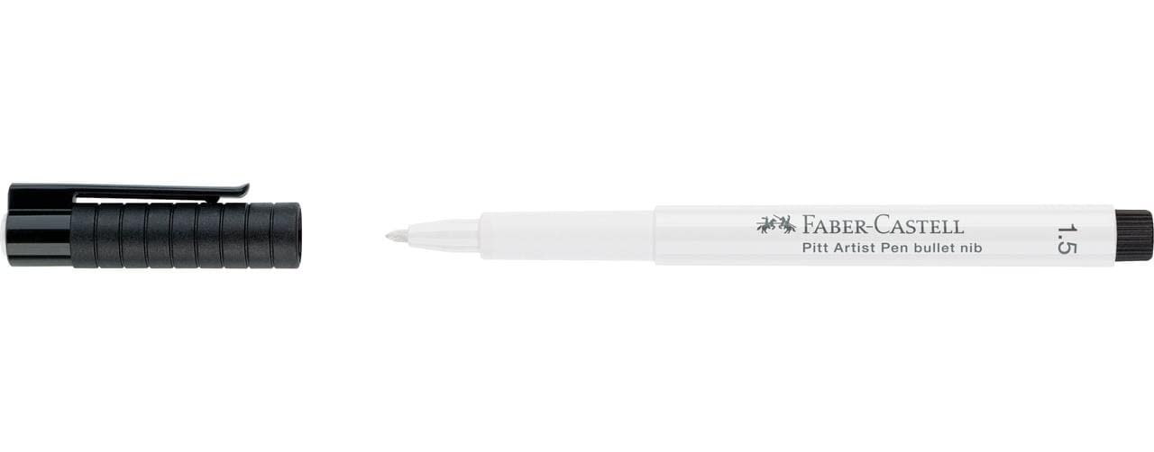 PITT Artist Pen 1.5mm Bullet White (101)