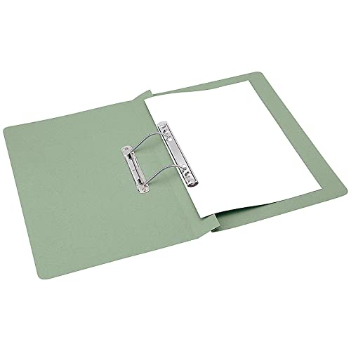 Q-Connect Transfer File 35mm Capacity Foolscap Green (Pack of 25) KF26060