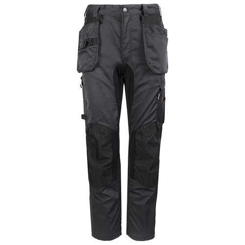 Mens Tuffstuff X-MotIon Work Trousers - 725 - T_TuffStuff_Trs_725-GRY-38R