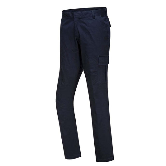 Portwest Men's Stretch Slim Combat Work Trousers - T_Portwest Trouser S231DNR36