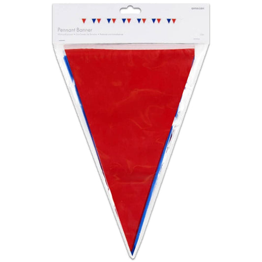 GB Bunting RWB Pennant 10m