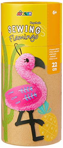 Sewing Keychain Flamingo