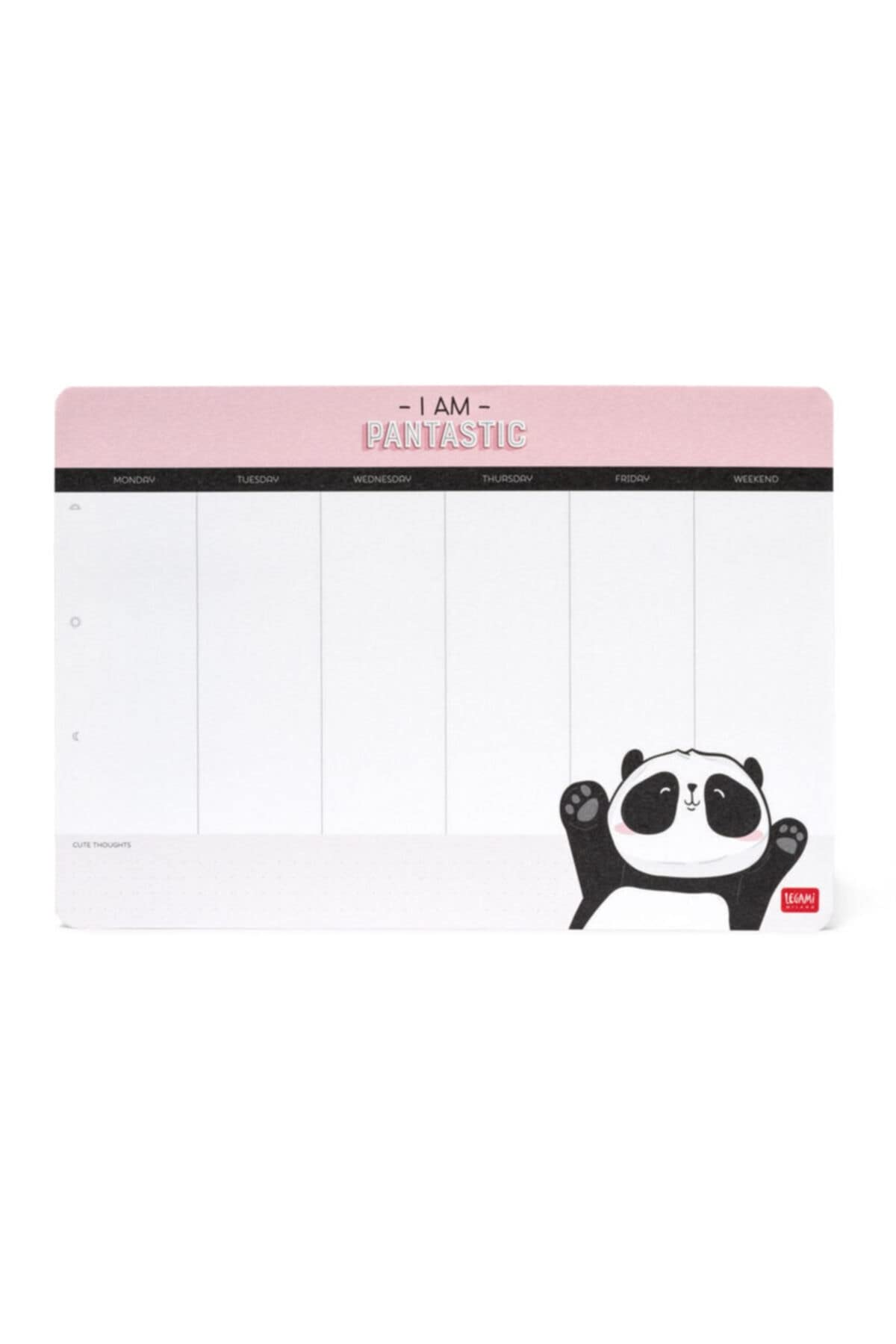 SMART NOTES - PAPER MOUSEPAD & NOTEPAD - PANDA