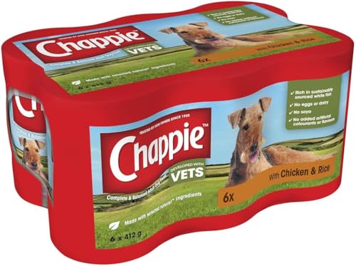 CHAPPIE CHICKEN&RICE 6PK