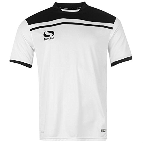 Sondico Precision Training Jersey - Youth [9-10 (MB)] [White/Black] /Sportswear