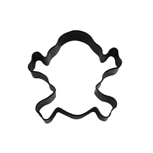 Skull & Crossbones Poly-Resin Coated Cookie Cutter Black