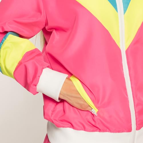 Boland Shell suit Retro Babe Neon Pink