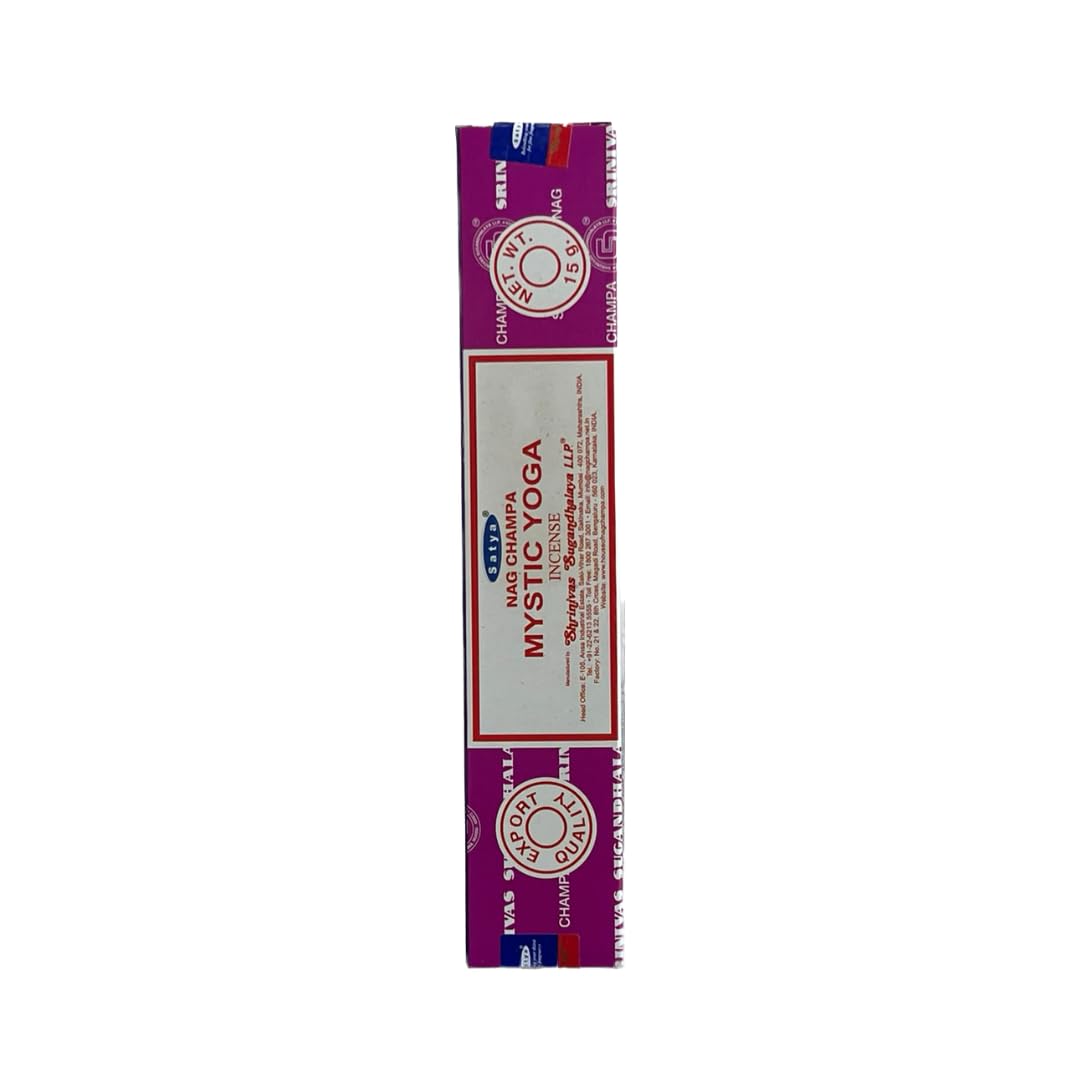 01410 Satya VFM Mystic Yoga Nag Champa Incense Sticks