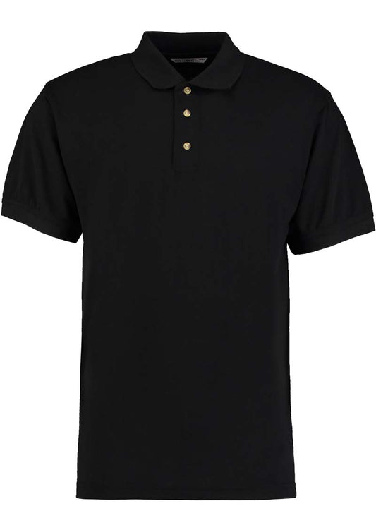 Kustom Kit Workwear Pique Polo - Black - L