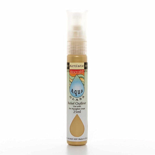 Relief Outliner (25ml) - Aquaglass - Gold