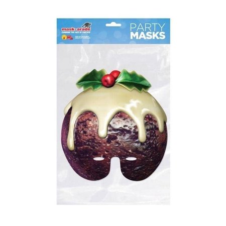 Christmas Pudding Character Face Mask