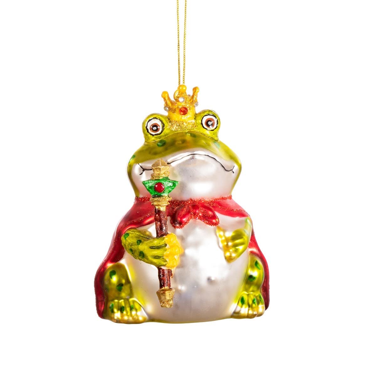 Frog Prince Shaped Bauble