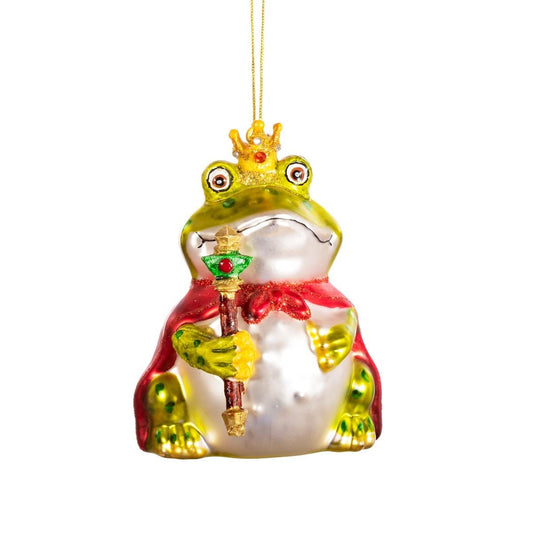 Frog Prince Shaped Bauble