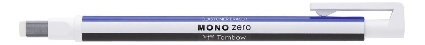 Tombow Mono Zero Classic Rectangular Tip White/Blue/Black