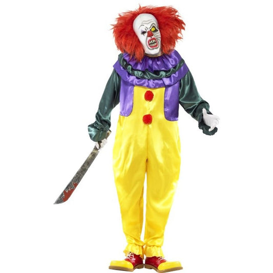 Classic Horror Clown Costume (L)