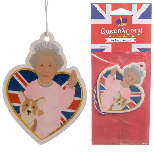 Queen and Corgi Royal Bloom Air Freshener