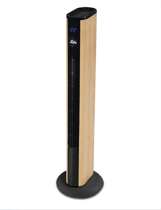 EASY BREEZY TOWER FAN WOOD EFFECT