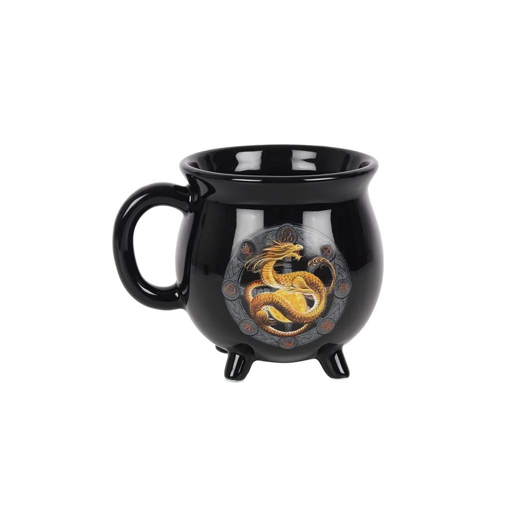 Litha Colour Changing Cauldron Mug by Anne Stokes (6/24)