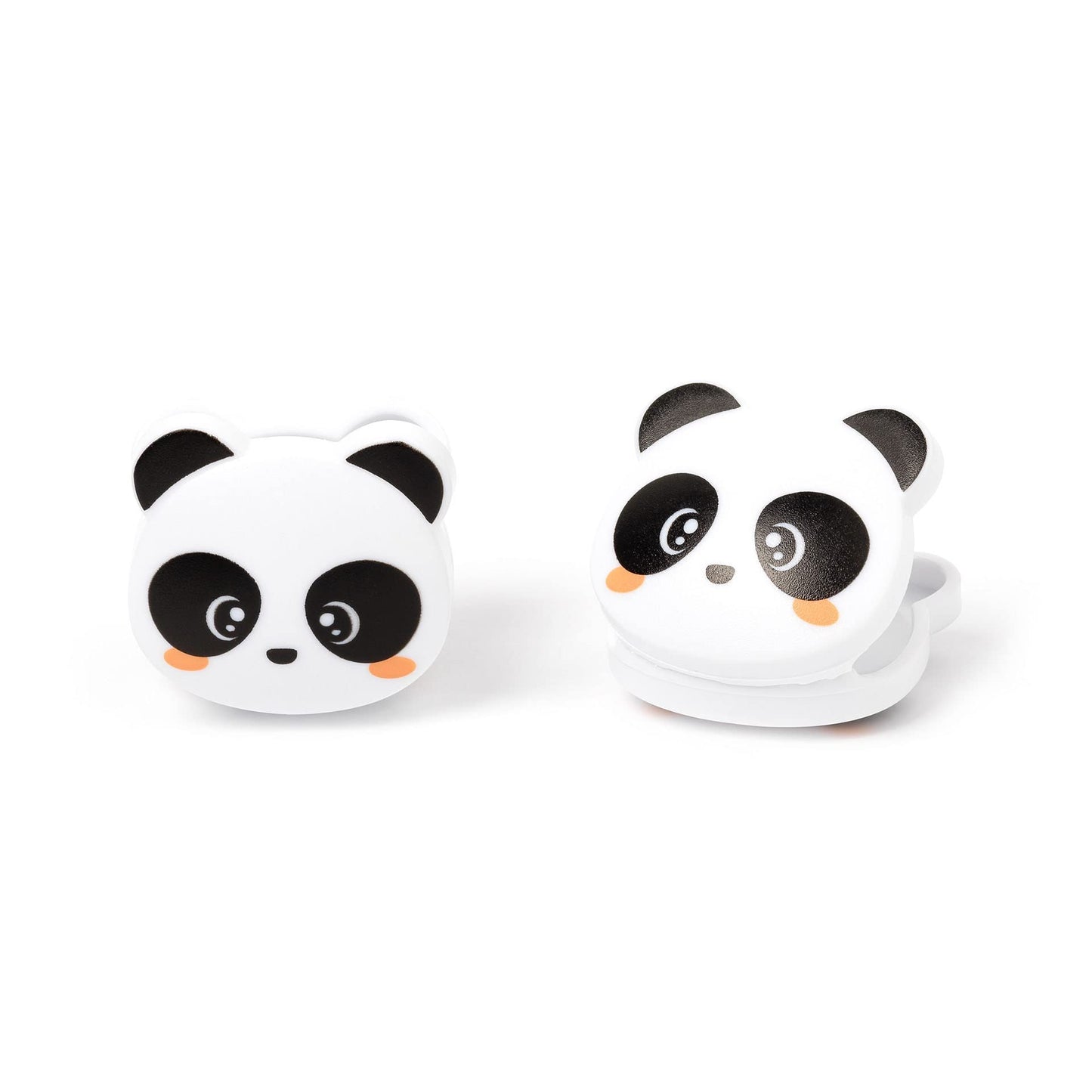 BAG CLIPS - PANDA - SET 6 PCS