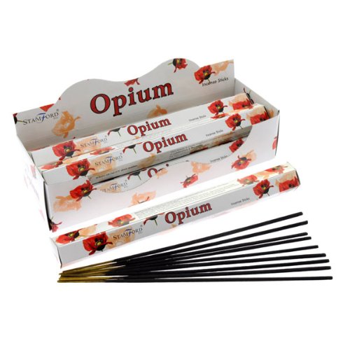 37106 Stamford Premium Hex Range Incense Sticks - Opium