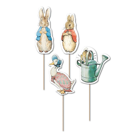 Beatrix Potter Peter Rabbit Classic Characters Cupcake Toppers