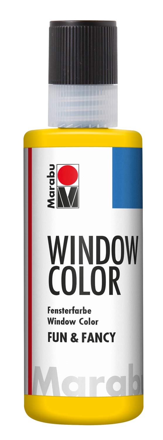 Window Colour Fun & Fancy - 80ml - Yellow