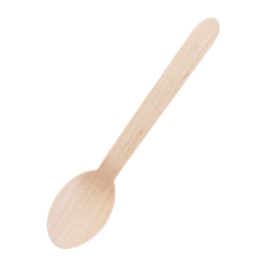 Caterpack Enviro Wooden Spoons (Pack of 100) RY10569