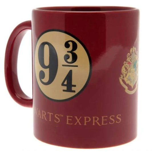Pyramid International Harry Potter Platform 9 ¬æ Scarlet Ceramic Mug in Presentation Box Official Merchandise
