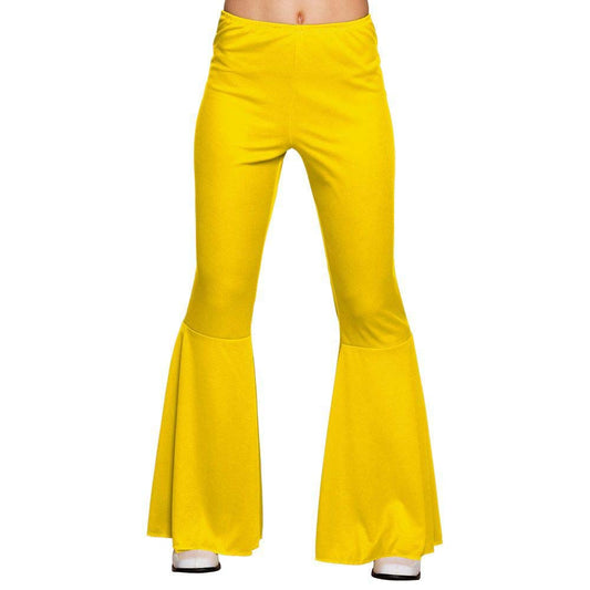 Pc. Flare pants yellow (M stretch)