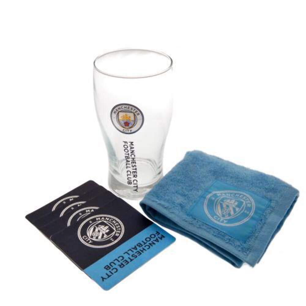 MAN CITY MINI BAR SET