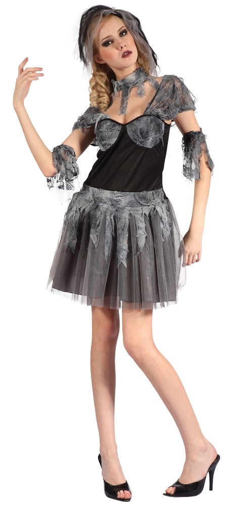 Ladies Gothic Bride Costume