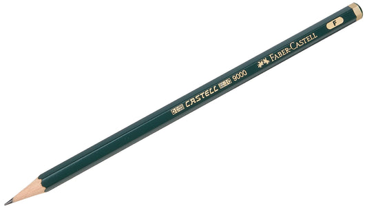 Castell 9000 Black Lead Pencils F