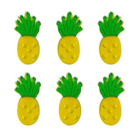 Tropical Pineapple Sugarcraft Toppers