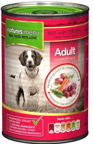 Natures Menu Dog Can - Beef & Chicken 12-Pack x 1