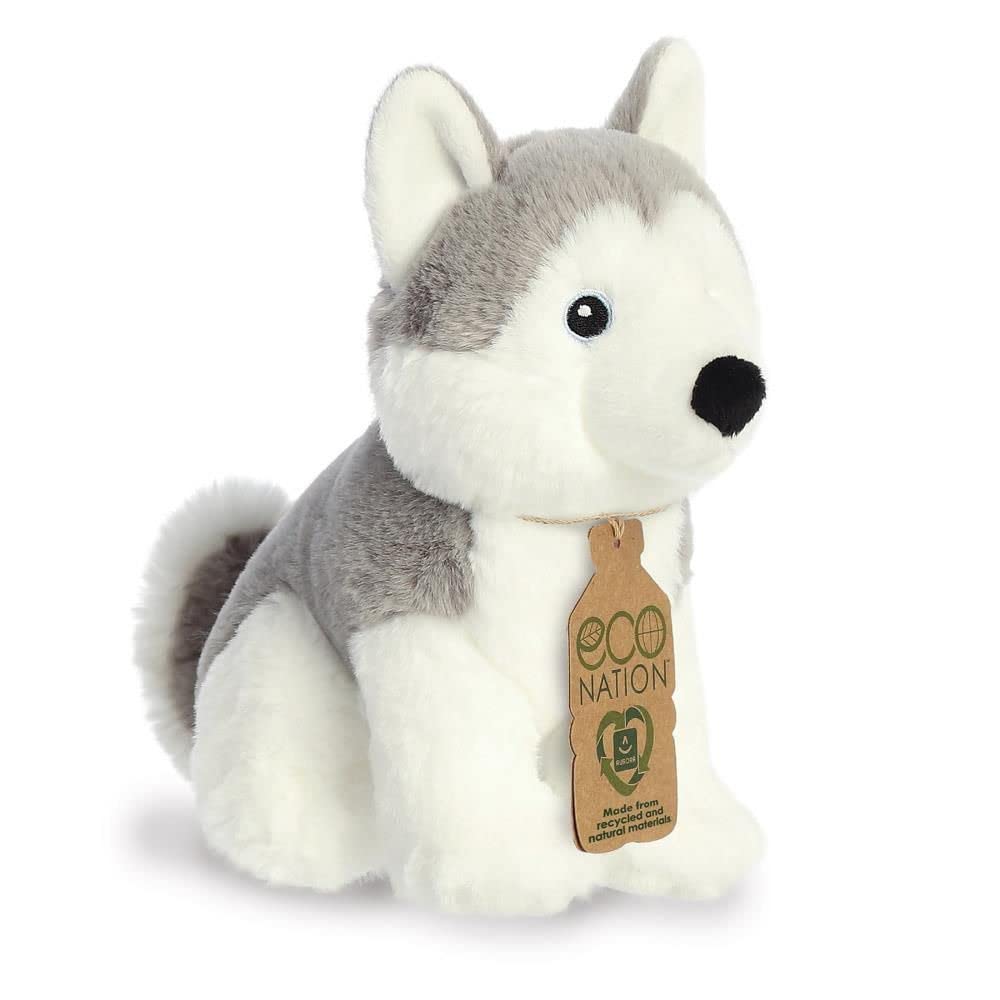 Eco Nation Husky Dog 8In