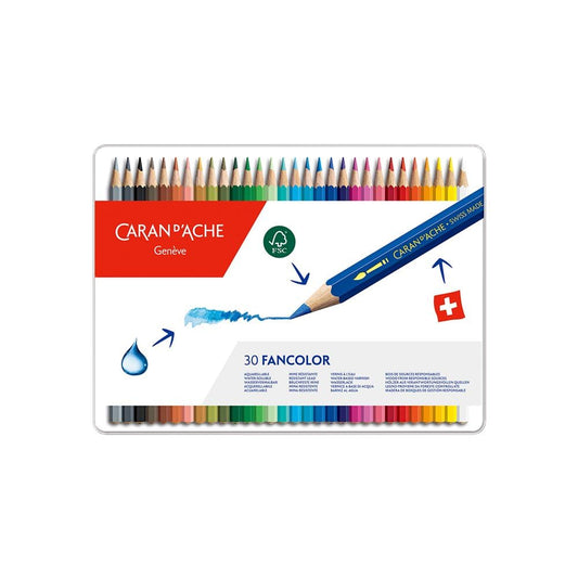 Cd Fancolor Tin 30 Col Pencils