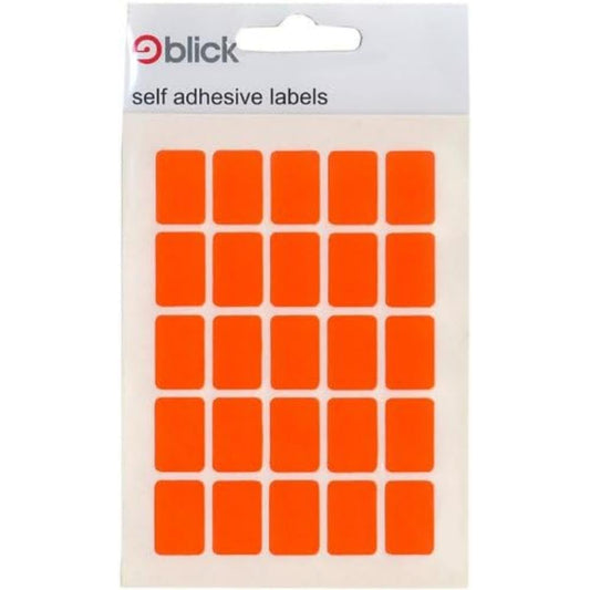 Orange - 12 x 18mm (175 Stickers)