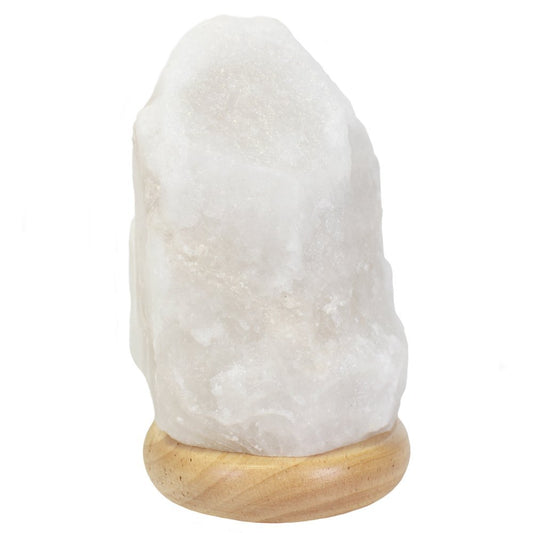 White Colour Changing Usb Salt Lamp