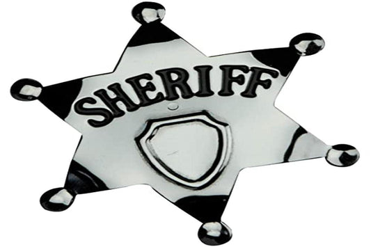 Sheriff Star Badge